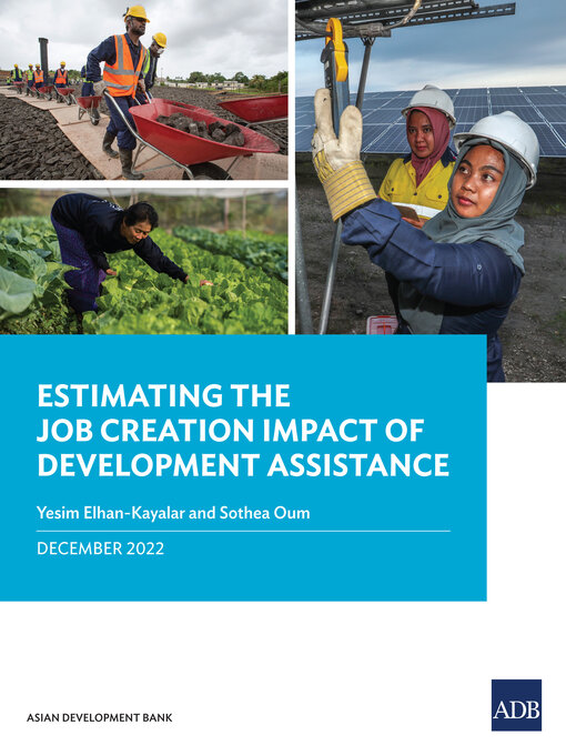 Title details for Estimating the Job Creation Impact of Development Assistance by Asian Development Bank - Available